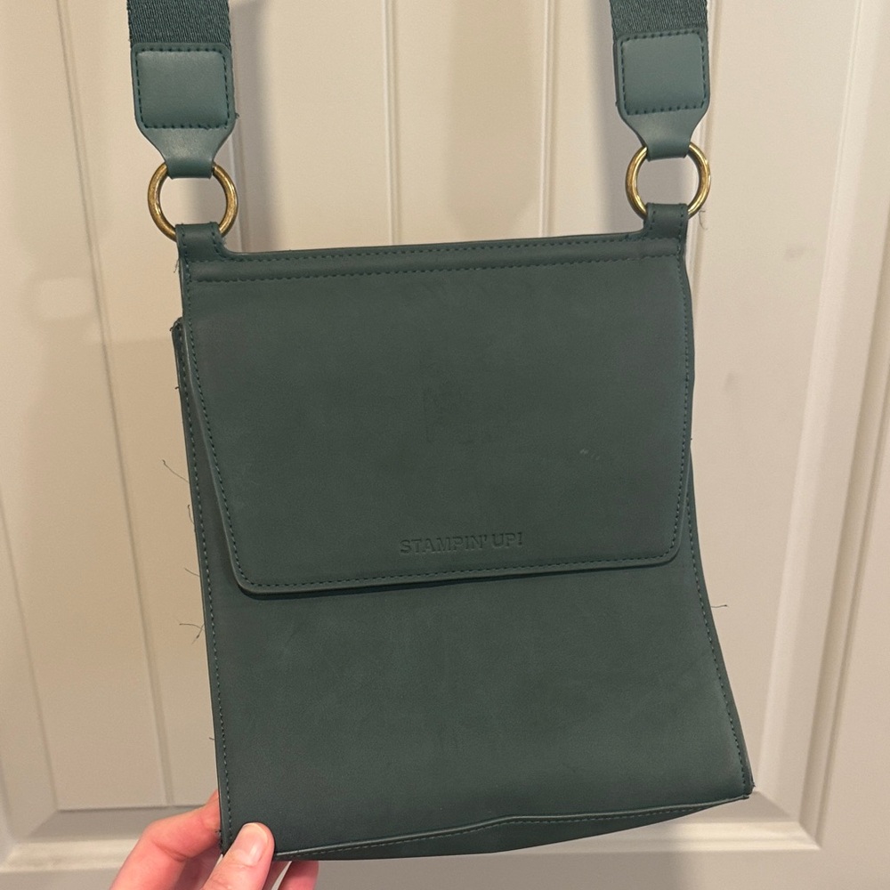 Green Leather Purse